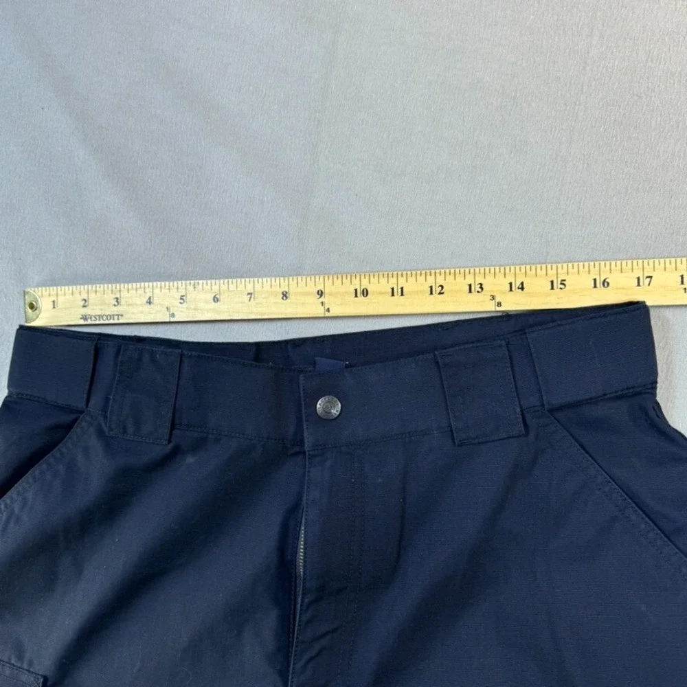 511 Tactical Cargo Pants 35-39 x 31‎ Adjustable Black Workwear Grunge